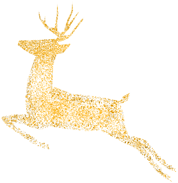 Transparent Reindeer Drawing Rudolph Deer for Christmas