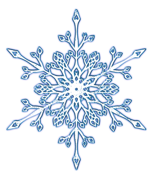 Transparent Snowflake Snow Snowman Blue Visual Arts for Christmas