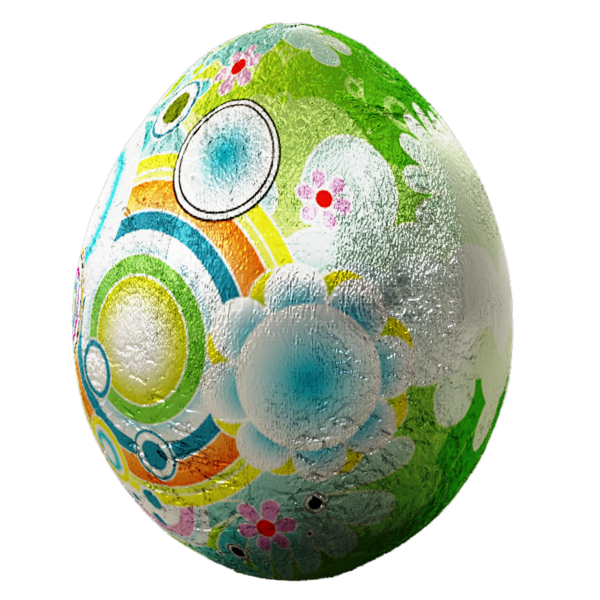 Transparent Easter Easter Egg Alejate Christmas Ornament for Easter