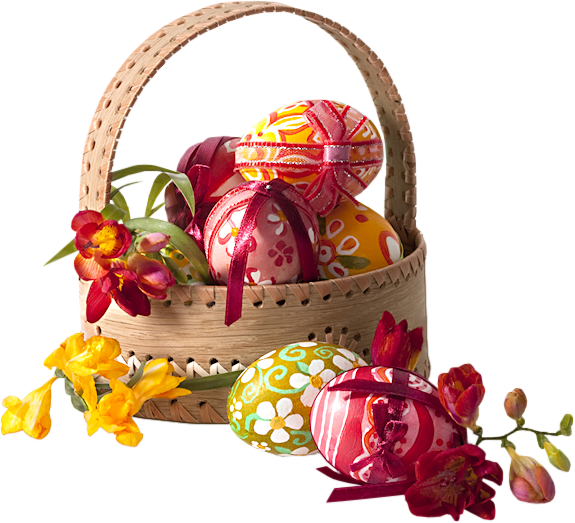 Transparent Easter Egg Easter Basket Flower Gift for Easter