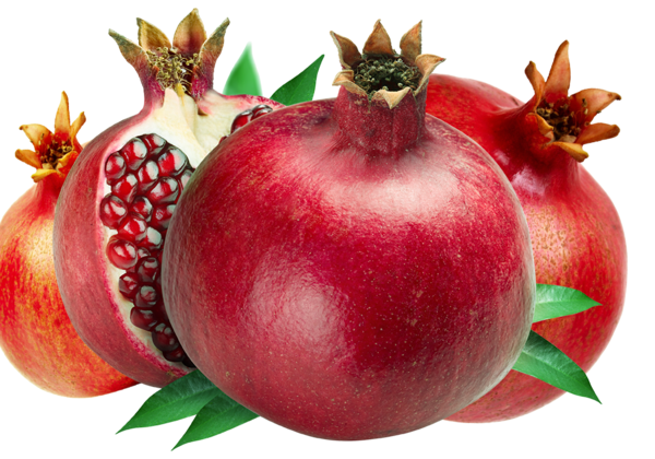 Transparent Pomegranate Fruit Christmas Ornament Apple for Christmas