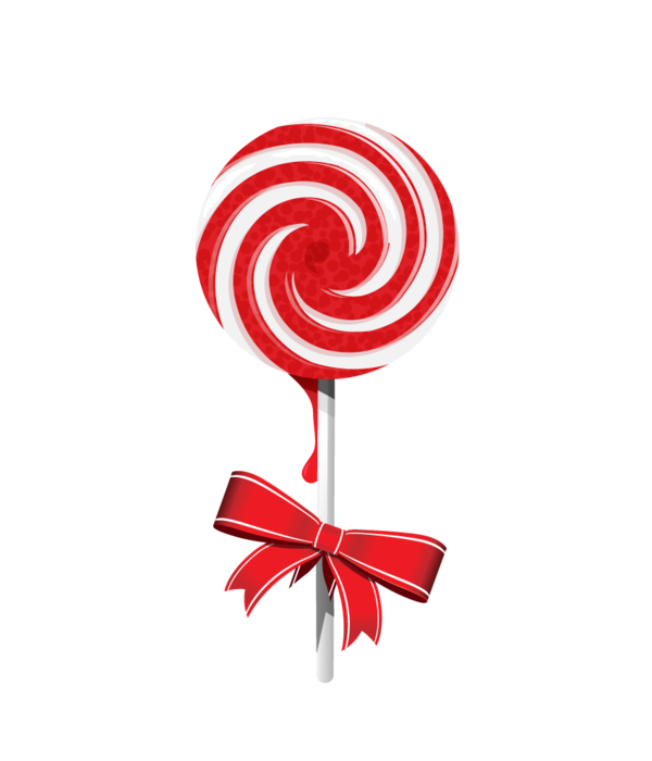Transparent Lollipop Candy Cane Candy Heart Confectionery for Christmas