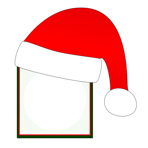 Transparent Santa Claus Santa Suit Christmas Angle Area for Christmas