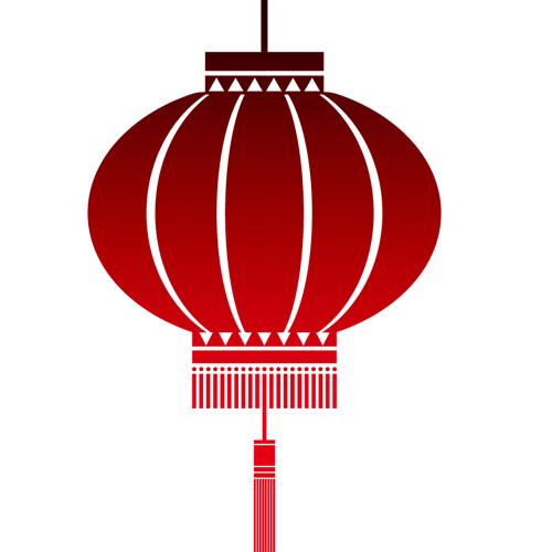 Transparent Paper Lantern Lantern Chinese New Year Lamp Lighting for New Year
