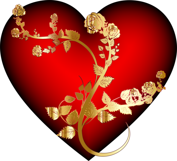 Transparent Rose Heart Flower Valentine S Day for Valentines Day
