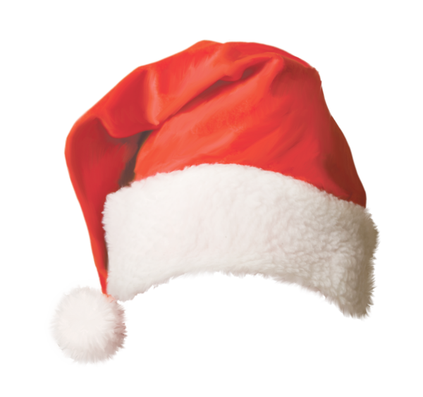 Transparent Santa Claus Christmas Hat Knit Cap Cap for Christmas