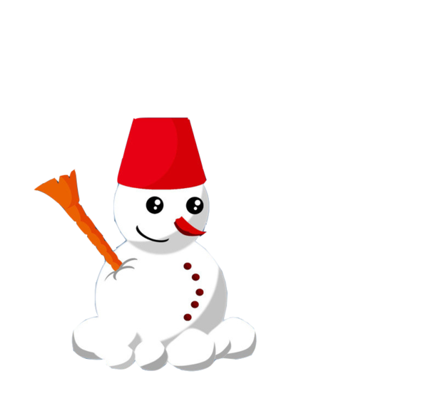 Transparent Snowman Broom Snow Christmas Ornament for Christmas