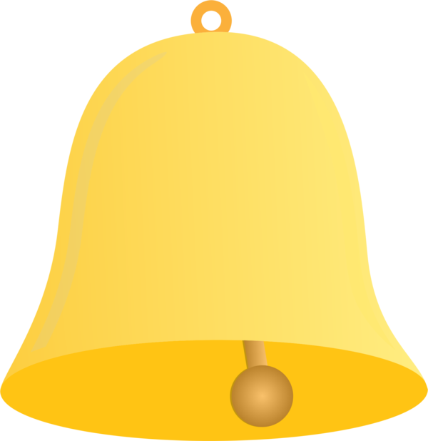 Transparent Bell Church Bell Idea Angle Yellow for Christmas