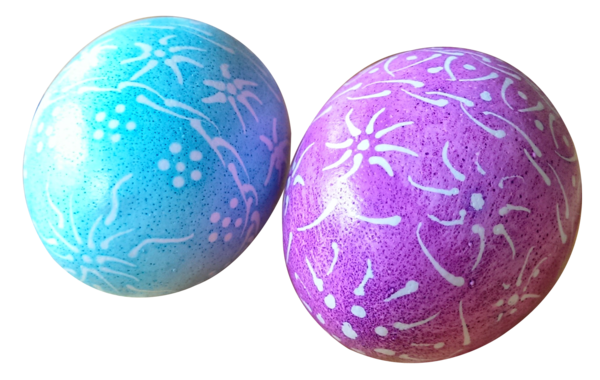 Transparent Easter Bunny Easter Egg Fried Egg Purple Sphere for Easter