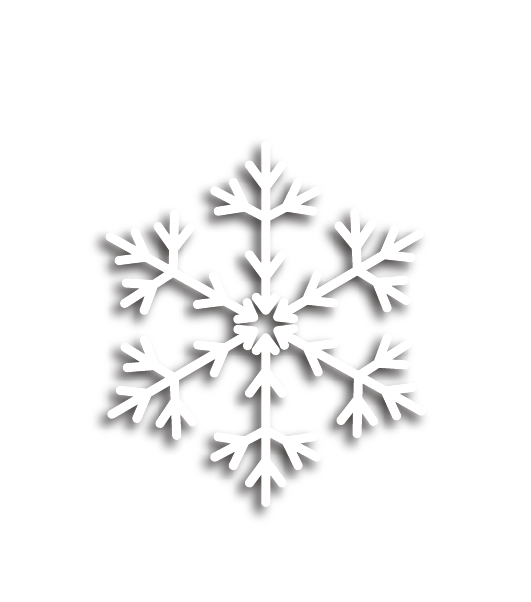 Transparent Snowflake Snowflake Schema White Symmetry Petal for Christmas