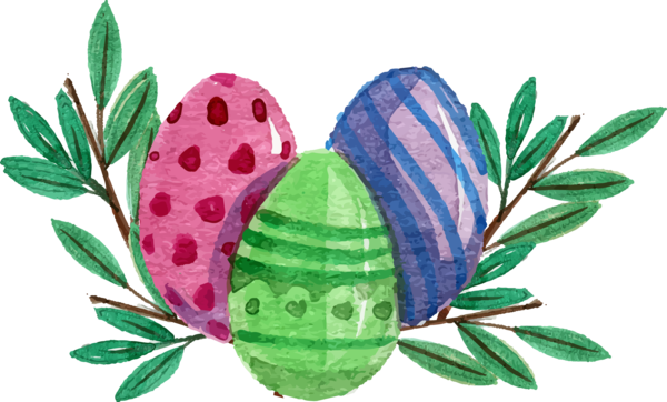 Transparent Easter Bunny Easter Easter Egg Plant Flower for Easter