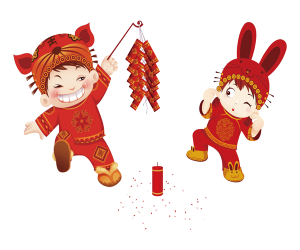 Transparent Chinese New Year New Year Oudejaarsdag Van De Maankalender Cartoon Christmas for New Year