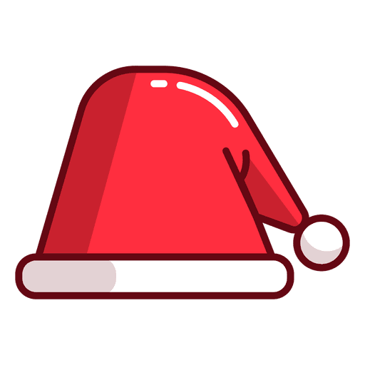 Transparent Hat Santa Claus Christmas Angle Area for Christmas