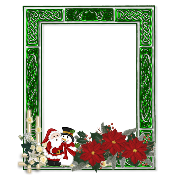 Transparent Picture Frames Christmas Line Art Picture Frame Decor for Christmas