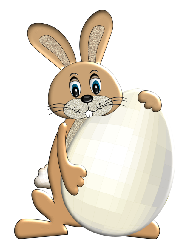 Transparent Easter Bunny European Rabbit Easter Whiskers Hare for Easter