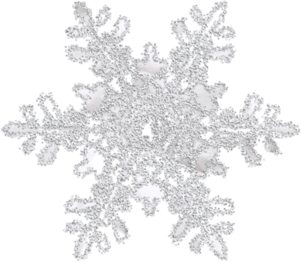 Transparent Snowflake Winter Snow Visual Arts Symmetry for Christmas