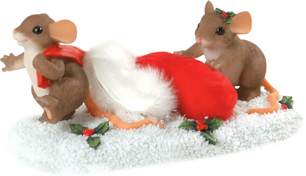 Transparent Tinypic Blog Animation Stuffed Toy Mouse for Christmas