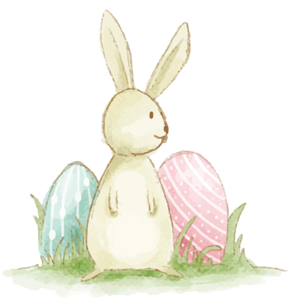 Transparent Easter Bunny Rabbit Hare Easter for Easter