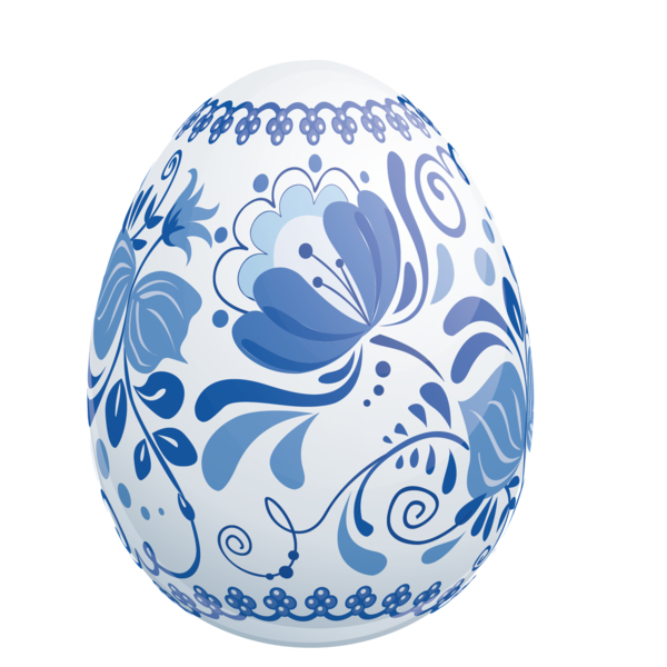 Transparent Ornament Cushion Pillow Ceramic Easter Egg for Easter