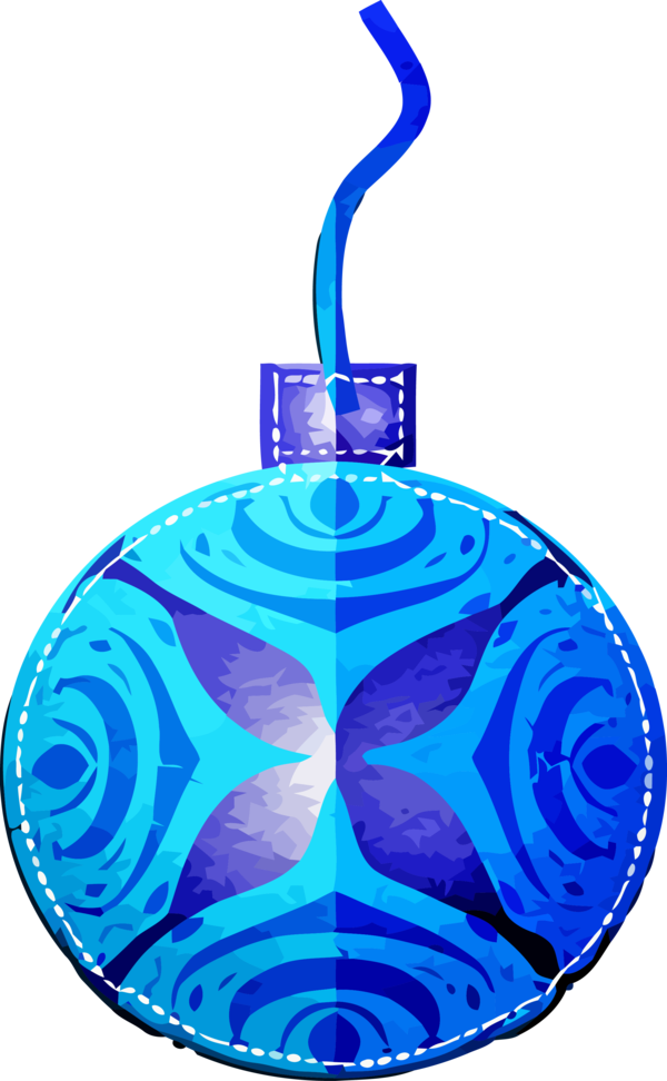 Transparent Christmas Blue Aqua Cobalt blue for Christmas Bulbs for Christmas
