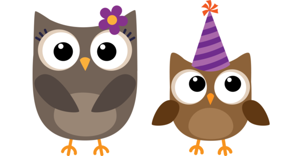 Transparent Owl Birthday Cake Birthday Bird for Christmas