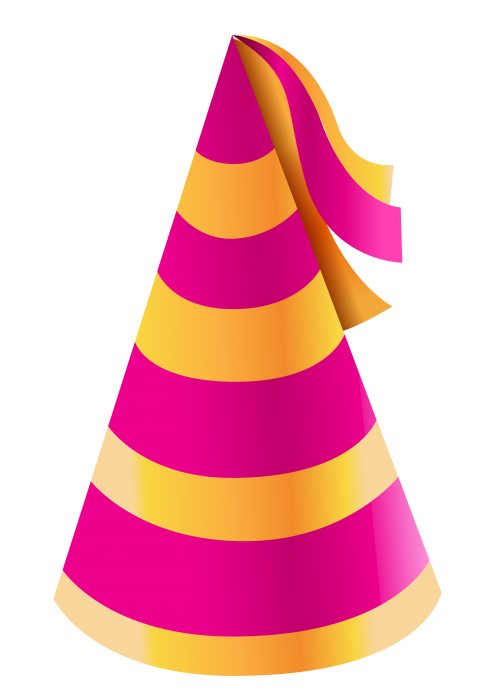 Transparent Party Hat Hat Birthday Triangle for Christmas