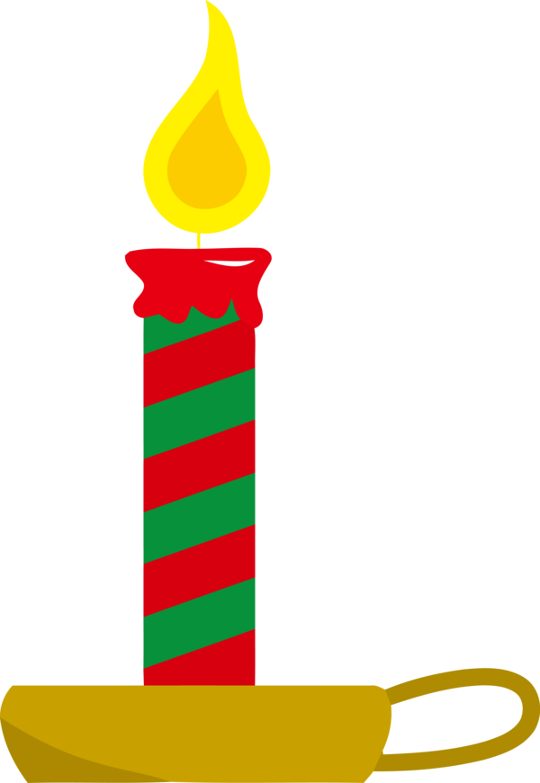 Transparent Christmas Yellow Cone for Christmas Ornament for Christmas