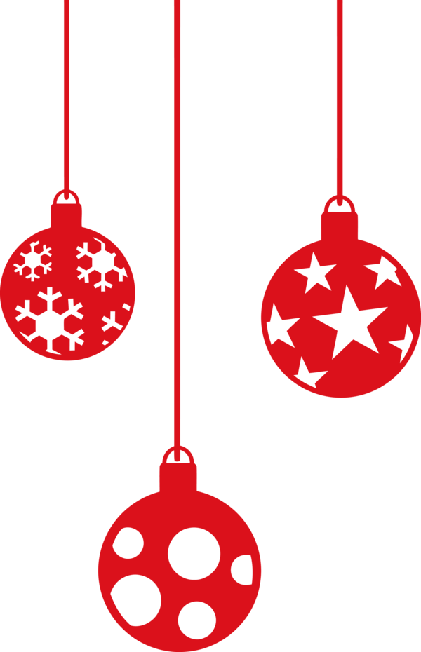 Transparent Christmas Red Christmas ornament Holiday ornament for Christmas Ornament for Christmas