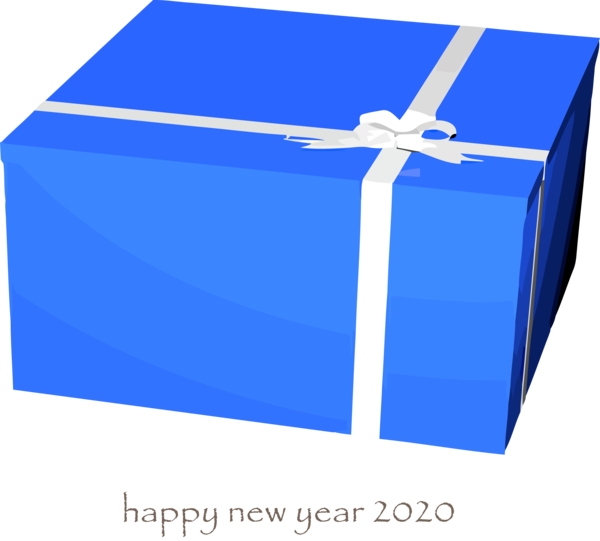Transparent New Year Blue Cobalt blue Electric blue for New Year Gifts for New Year