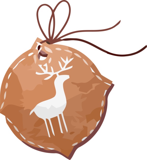 Transparent Christmas Fawn Liver for Christmas Ornament for Christmas