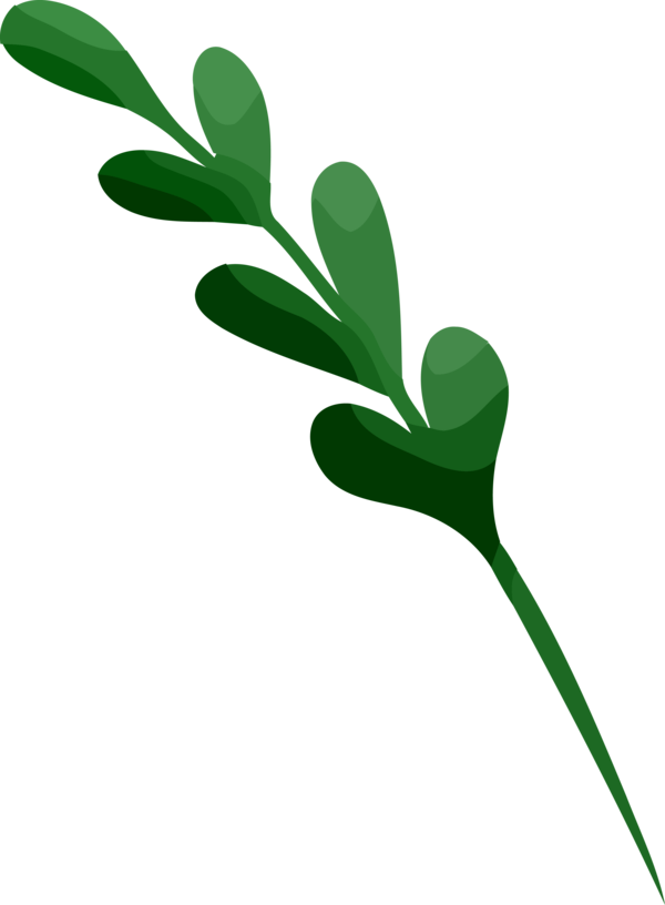 Transparent Christmas Leaf Plant Flower for Christmas Ornament for Christmas
