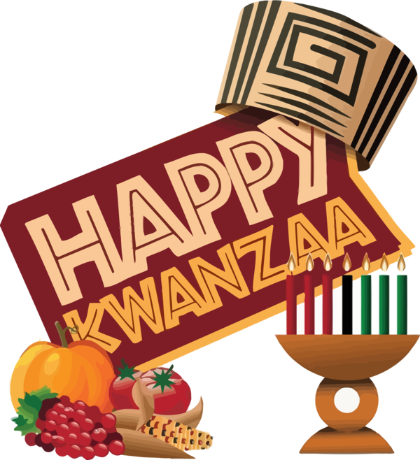 Transparent Kwanzaa Junk food Font Food group for Happy Kwanzaa for Kwanzaa