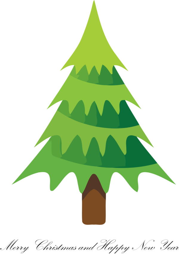 Transparent Christmas Colorado spruce oregon pine Tree for Merry Christmas for Christmas