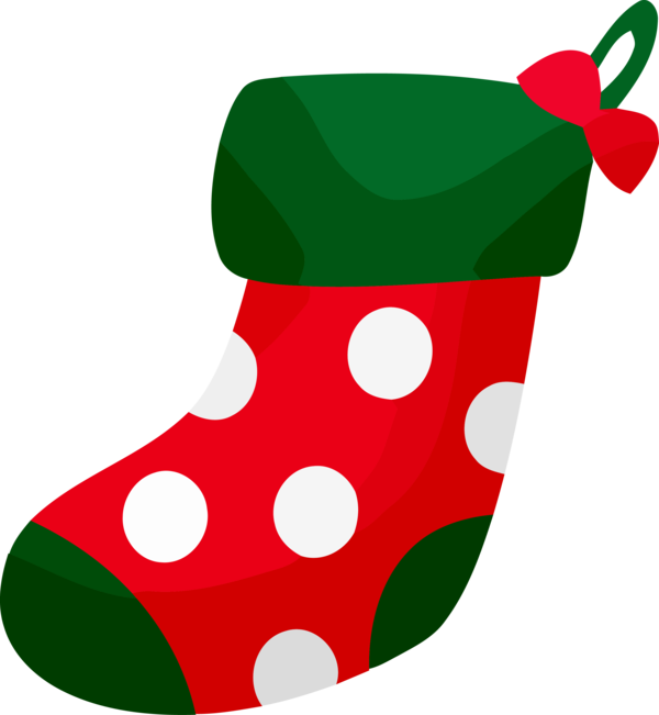 Transparent Christmas Christmas stocking Green Design for Christmas Stocking for Christmas