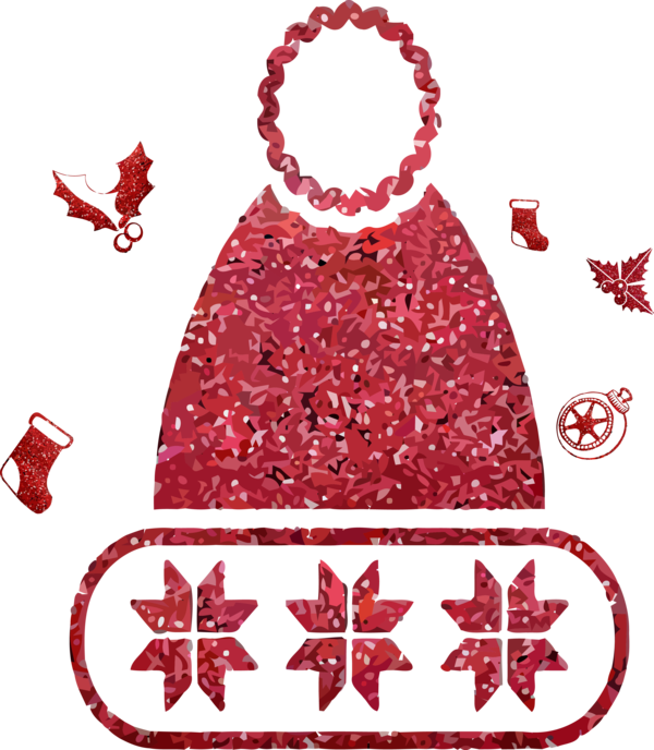Transparent Christmas Red Pink Font for Christmas Ornament for Christmas