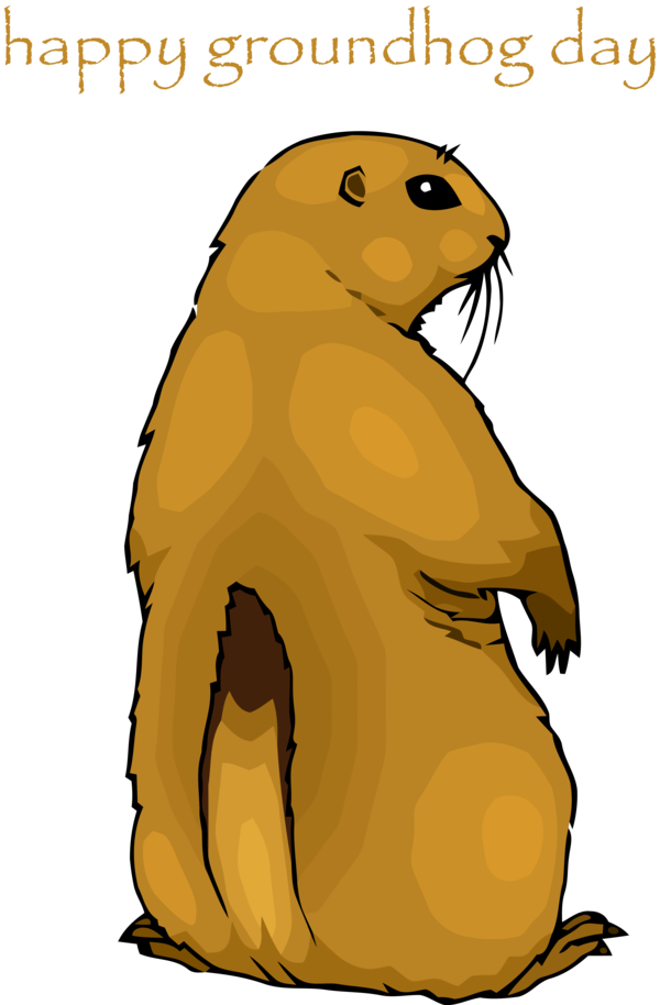 Transparent Groundhog Day Groundhog Gopher Marmot for Groundhog for Groundhog Day