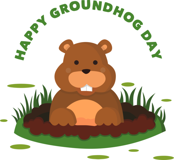 Transparent Groundhog Day Groundhog Groundhog day Cartoon for Groundhog for Groundhog Day
