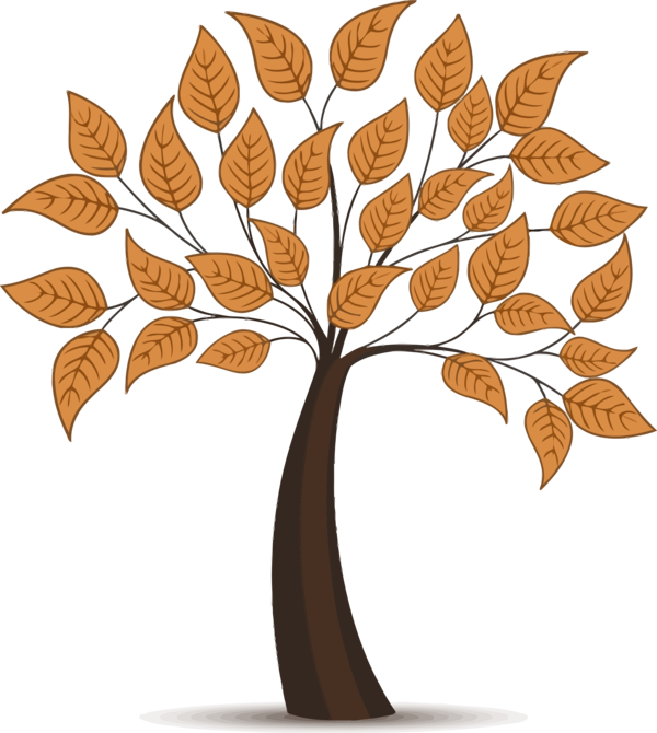 Transparent Tu Bishvat Leaf Tree Plant for Tu Bishvat Tree for Tu Bishvat