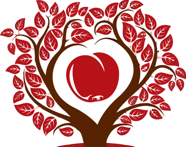 Transparent Tu Bishvat Heart Love Valentine's day for Tu Bishvat Tree for Tu Bishvat