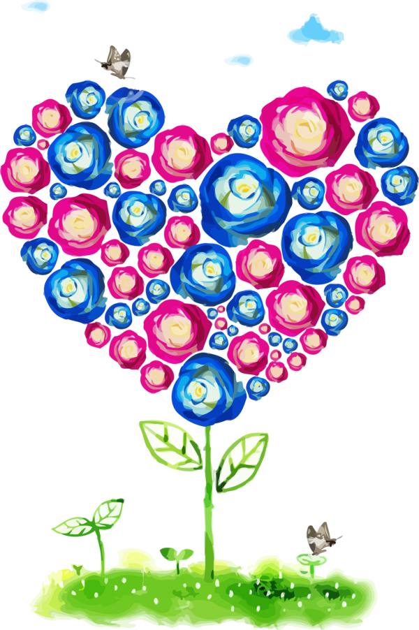 Transparent Tu Bishvat Heart Love Balloon for Tu Bishvat Tree for Tu Bishvat