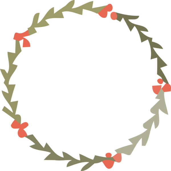 Transparent Christmas Leaf Holly Wreath for Christmas Ornament for Christmas