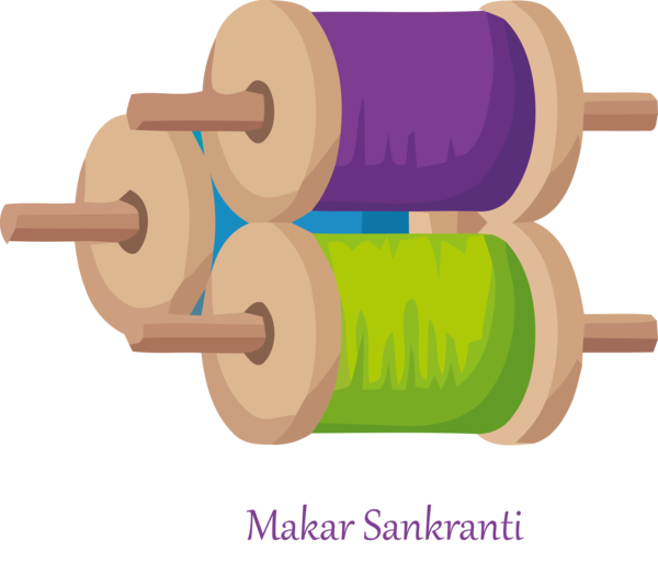 Transparent Makar Sankranti Barbell Exercise equipment Baby toys for Happy Makar Sankranti for Makar Sankranti