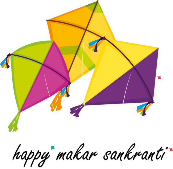 Transparent Makar Sankranti Line Sport kite Kite for Happy Makar Sankranti for Makar Sankranti