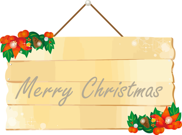 Transparent Christmas Text Font Holly for Merry Christmas for Christmas