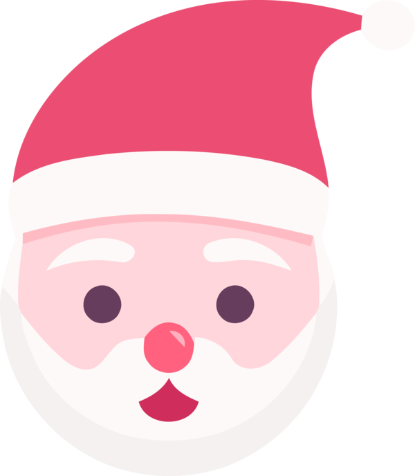 Transparent Christmas Nose Cartoon Pink for Christmas Ornament for Christmas