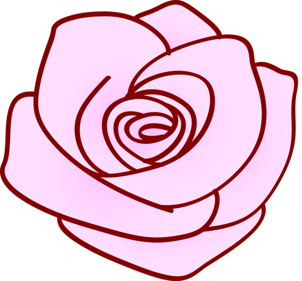 Transparent Valentine's Day Red Line art Line for Rose for Valentines Day