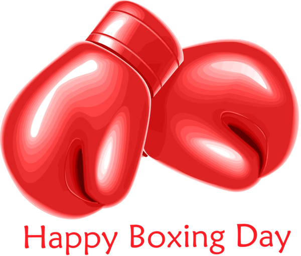 Transparent Boxing Day Red Lip Material property for Happy Boxing Day for Boxing Day