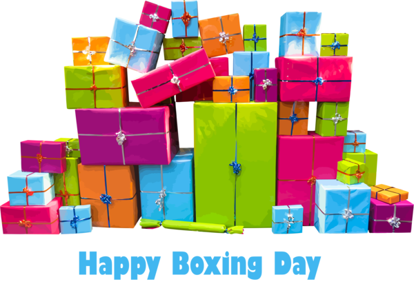 Transparent Boxing Day Toy Educational toy Toy block for Happy Boxing Day for Boxing Day