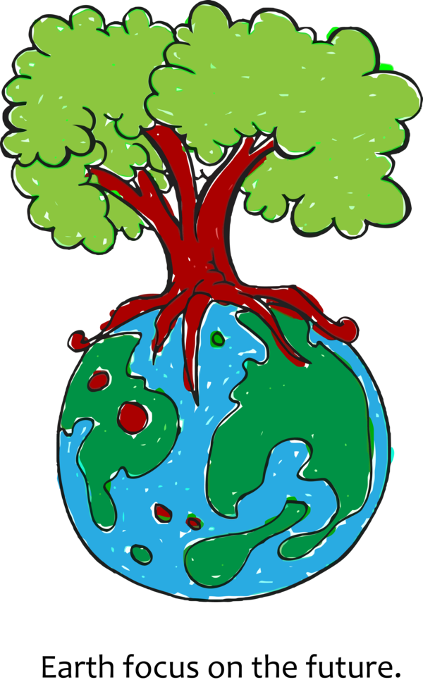 Transparent Earth Day Plant for Happy Earth Day for Earth Day
