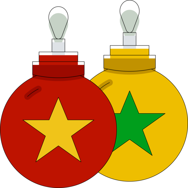 Transparent Christmas Christmas ornament Holiday ornament Symbol for Christmas Bulbs for Christmas